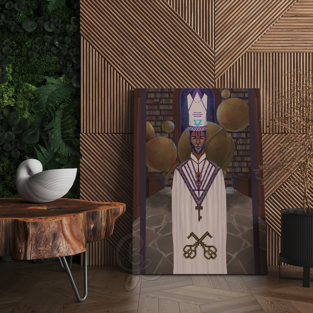 Hierophant Canvas Print