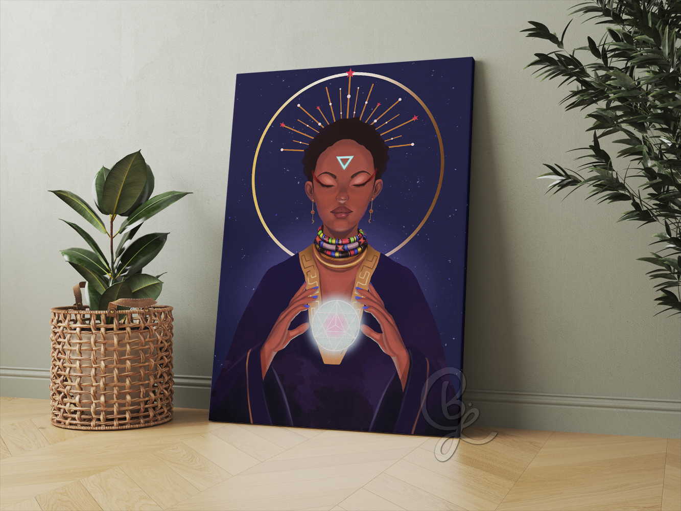 High Priestess Canvas Print