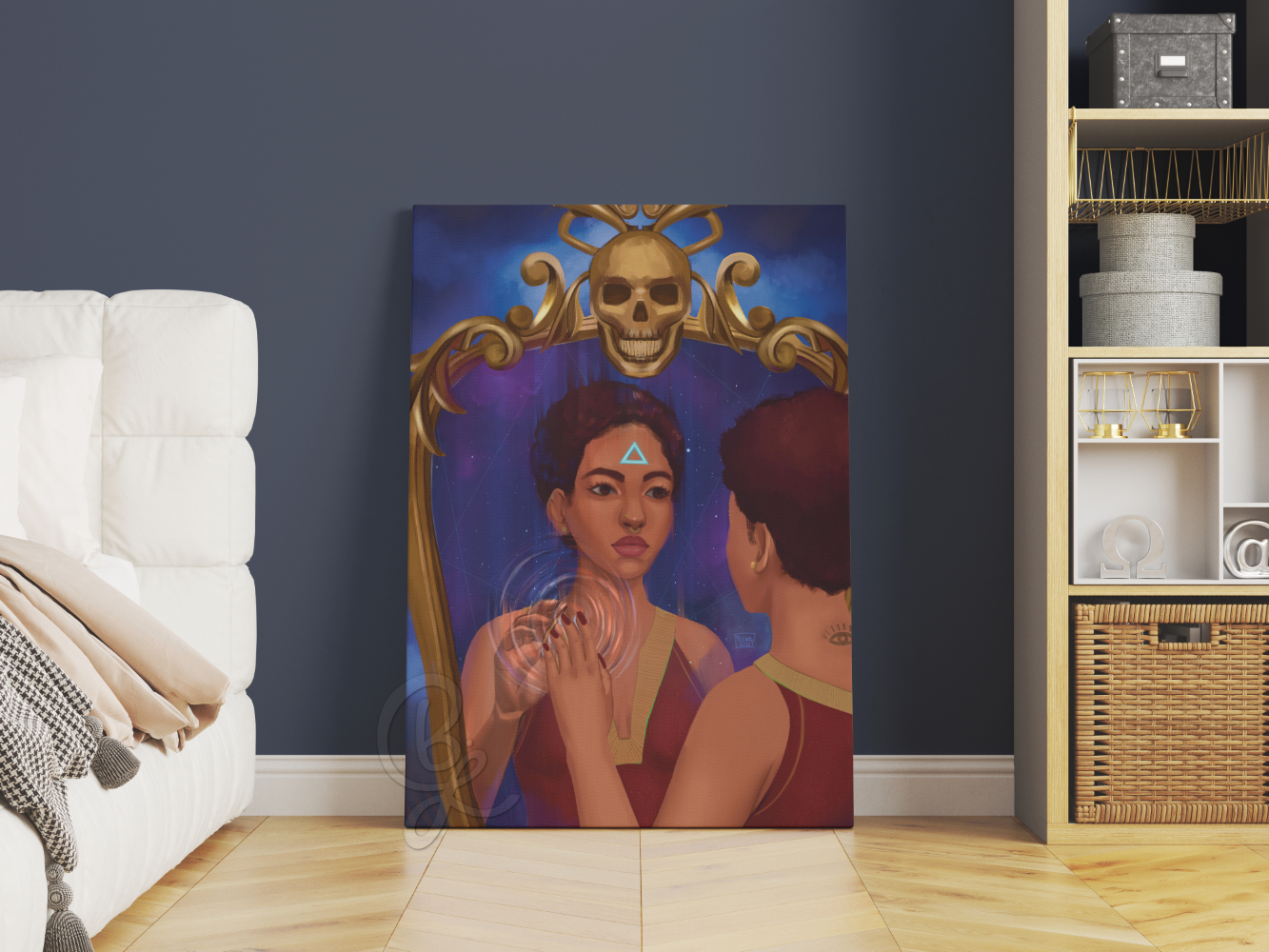 Judgement Canvas Print