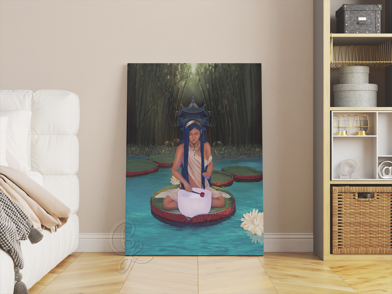 Queen of Cups Canvas Print