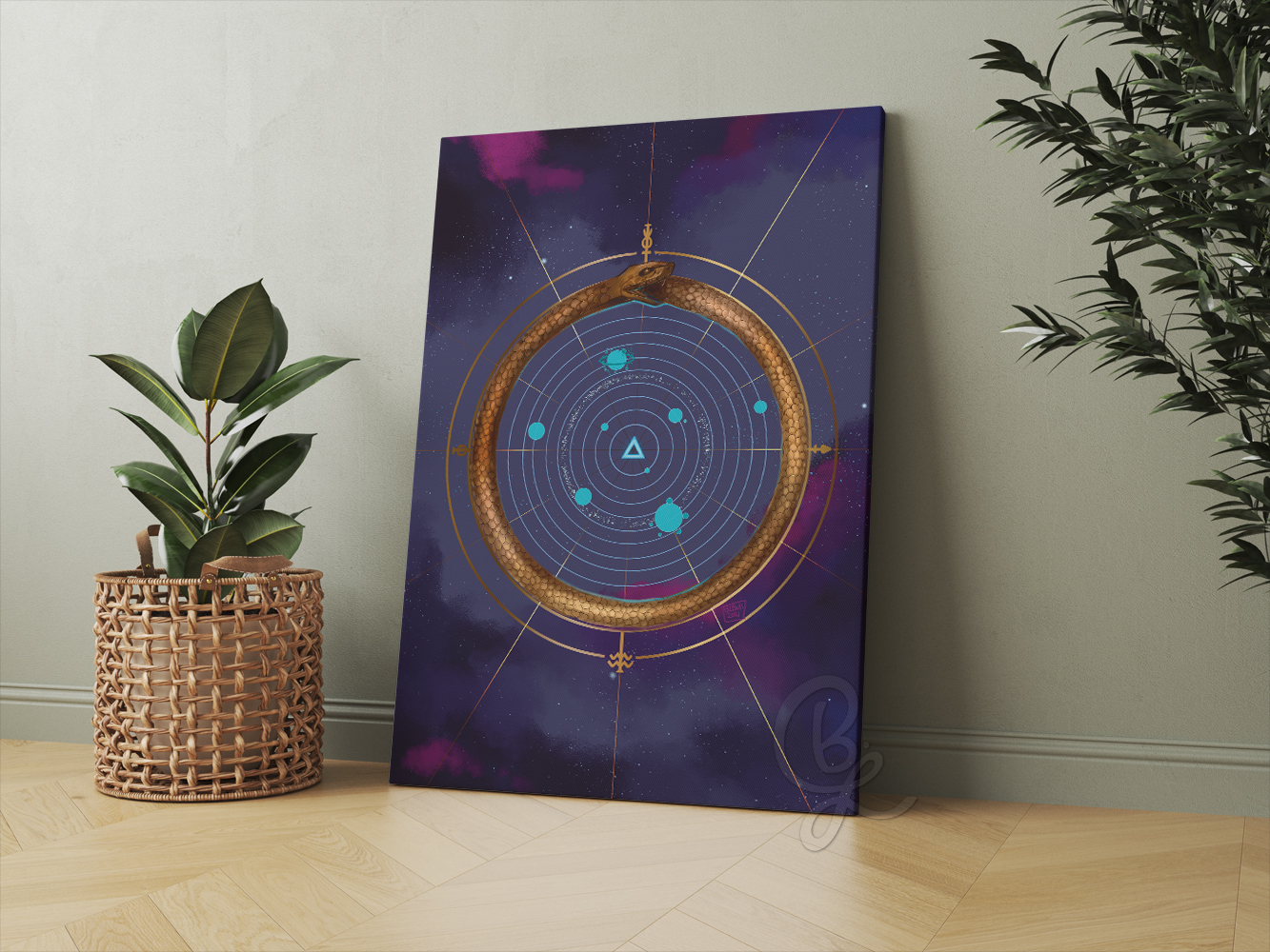 The Wheel Canvas Print